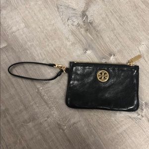 Tory Burch Black Wristlet